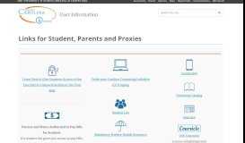 
							         Links for Student, Parents and Proxies - ConnectCarolina User ...								  
							    