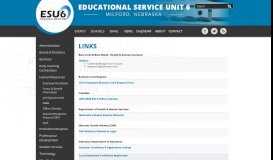 
							         Links | Human Resources | Educational Service Unit 6								  
							    