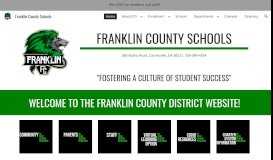 
							         Links | Infinite Campus | Welcome to the Franklin County Schools ...								  
							    