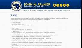 
							         Links - John M. Palmer Elementary School								  
							    