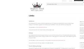 
							         Links | Kingdown School								  
							    