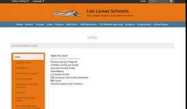 
							         Links - Los Lunas Schools								  
							    