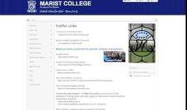 
							         Links - Marist College								  
							    