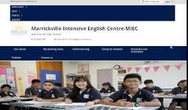 
							         Links - Marrickville Intensive English Centre-MIEC								  
							    
