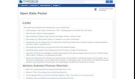 
							         Links - Open-Data-Portal München								  
							    
