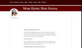 
							         Links – Power School – Mark Keppel High School								  
							    