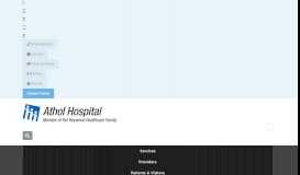 
							         Links & Resources - Athol Hospital								  
							    