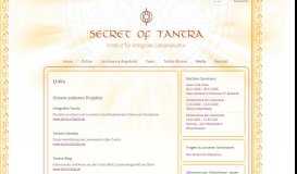 
							         Links - Secret of Tantra								  
							    