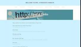 
							         Links - Welcome to Mrs. Starodub's Website								  
							    