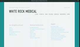 
							         Links — White Rock Medical								  
							    