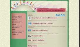
							         Links - Woodhaven Pediatrics								  
							    