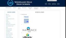 
							         Links - Woodland Hills Jr/Sr High School								  
							    