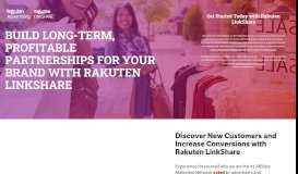 
							         LinkShare | Rakuten Marketing								  
							    