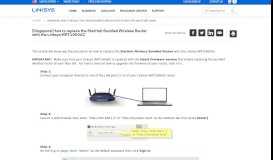 
							         Linksys Official Support - [Singapore] How to replace the StarHub ...								  
							    