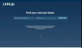 
							         LinkUp | LinkUp Job Search Engine								  
							    