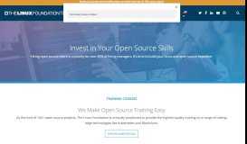 
							         Linux Foundation - Training: Homepage								  
							    