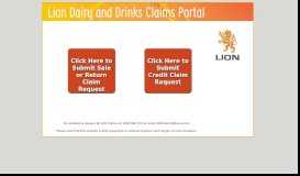 
							         Lion Dairy and Drinks Claims Portal								  
							    
