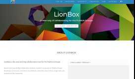 
							         LionBox: Help								  
							    