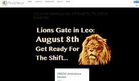 
							         Lion's Gate Opening In Leo: Get Ready for The Shift On August 8th								  
							    