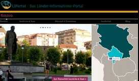 
							         LIPortal » Kosovo - Das Länderinformationsportal								  
							    