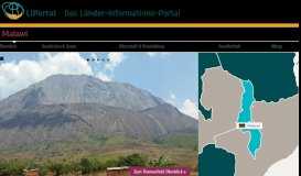 
							         LIPortal » Malawi - Das Länderinformationsportal								  
							    