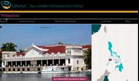 
							         LIPortal » Philippinen - Das Länderinformationsportal								  
							    