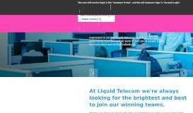 
							         Liquid Telecom - Careers								  
							    