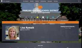 
							         Lisa Rywalt's profile - Pawling Central School District								  
							    