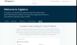 
							         List Business Software at Capterra								  
							    