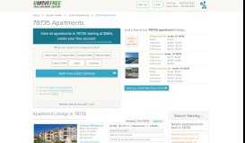 
							         List of 78735 Apartments Starting at $989 - View Listings - UMoveFree								  
							    