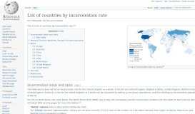 
							         List of countries by incarceration rate - Wikipedia								  
							    