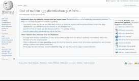 
							         List of mobile app distribution platforms - Wikipedia								  
							    