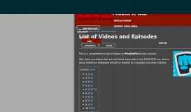
							         List of Videos and Episodes | PewDiePie Wiki | FANDOM powered by ...								  
							    