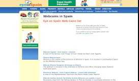 
							         List of webcams in Spain - Eye on Spain								  
							    