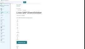 
							         Liste SAP Dienstleister - Scribd								  
							    