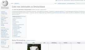 
							         Liste von Internaten in Deutschland – Wikipedia								  
							    