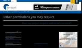 
							         Listed Buildings | Other permissions you may require | Planning Portal								  
							    
