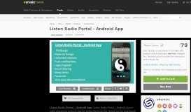 
							         Listen Radio Portal - Android App by ekaminc | CodeCanyon								  
							    