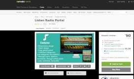 
							         Listen Radio Portal by ekaminc | CodeCanyon								  
							    