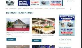 
							         Listings - Realty Times								  
							    