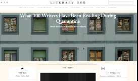 
							         Literary Hub: The Best of the Literary Internet								  
							    