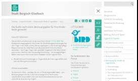 
							         LITTLE BIRD – Stadt Bergisch Gladbach								  
							    