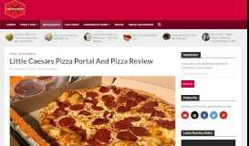 
							         Little Caesars Pizza Portal And Pizza Taste | Anti Foodie								  
							    