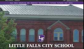
							         Little Falls City School District: Home								  
							    