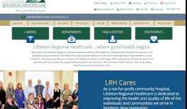
							         Littleton Regional Healthcare, Littleton, New Hampshire								  
							    