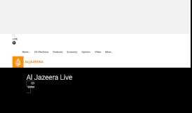 
							         LIVE - Al Jazeera English								  
							    