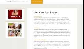 
							         Live Cam Sex Testen - Livecam Sex - Gratis Sex Seiten								  
							    