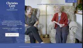 
							         Live-in Care Jobs with Christies Care?								  
							    