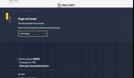 
							         Live in or visit Norway – Politiet.no								  
							    