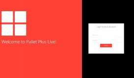 
							         Live Portal Login - Pallet Plus								  
							    